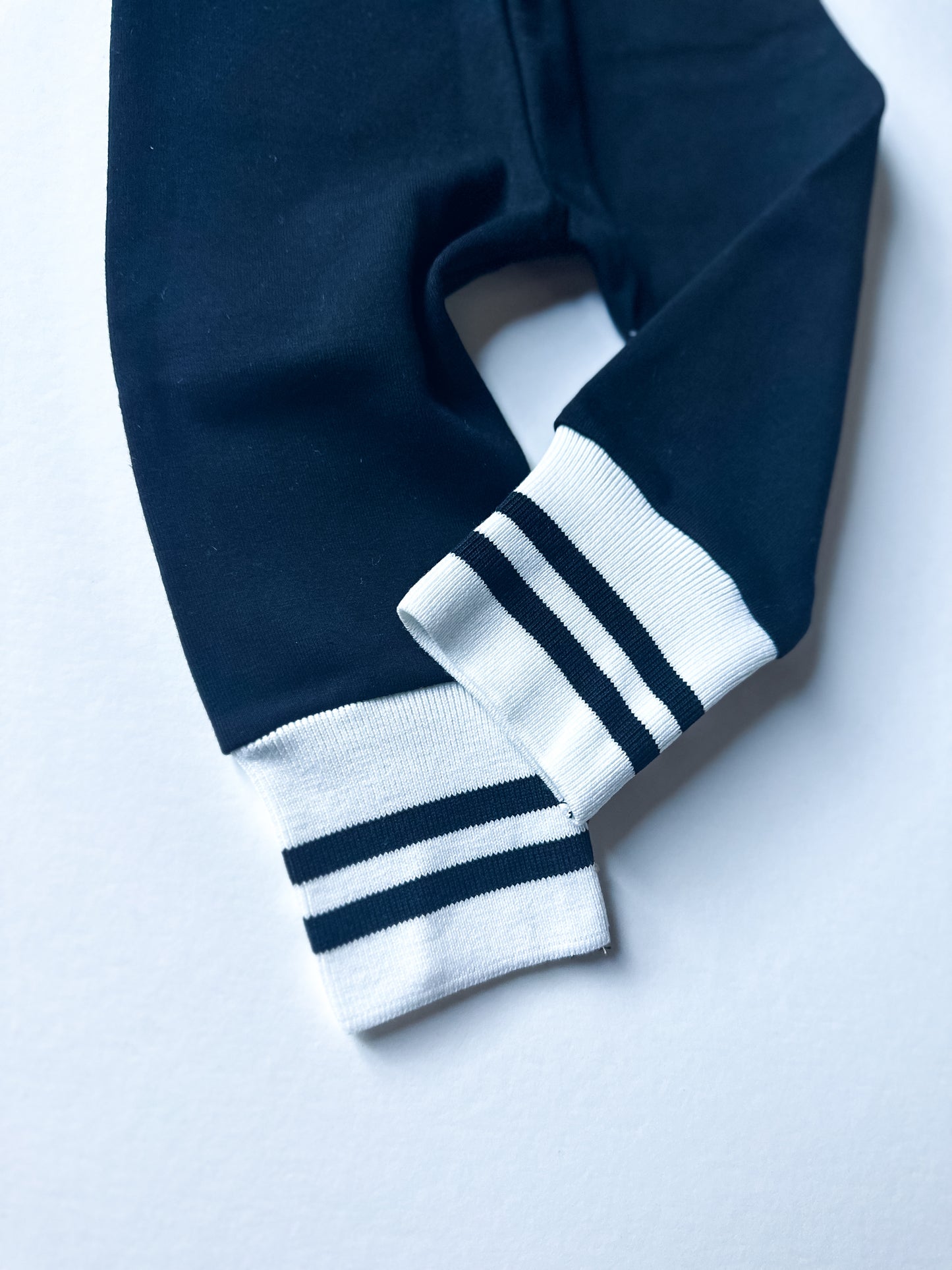 Varsity Leggings - Black/White