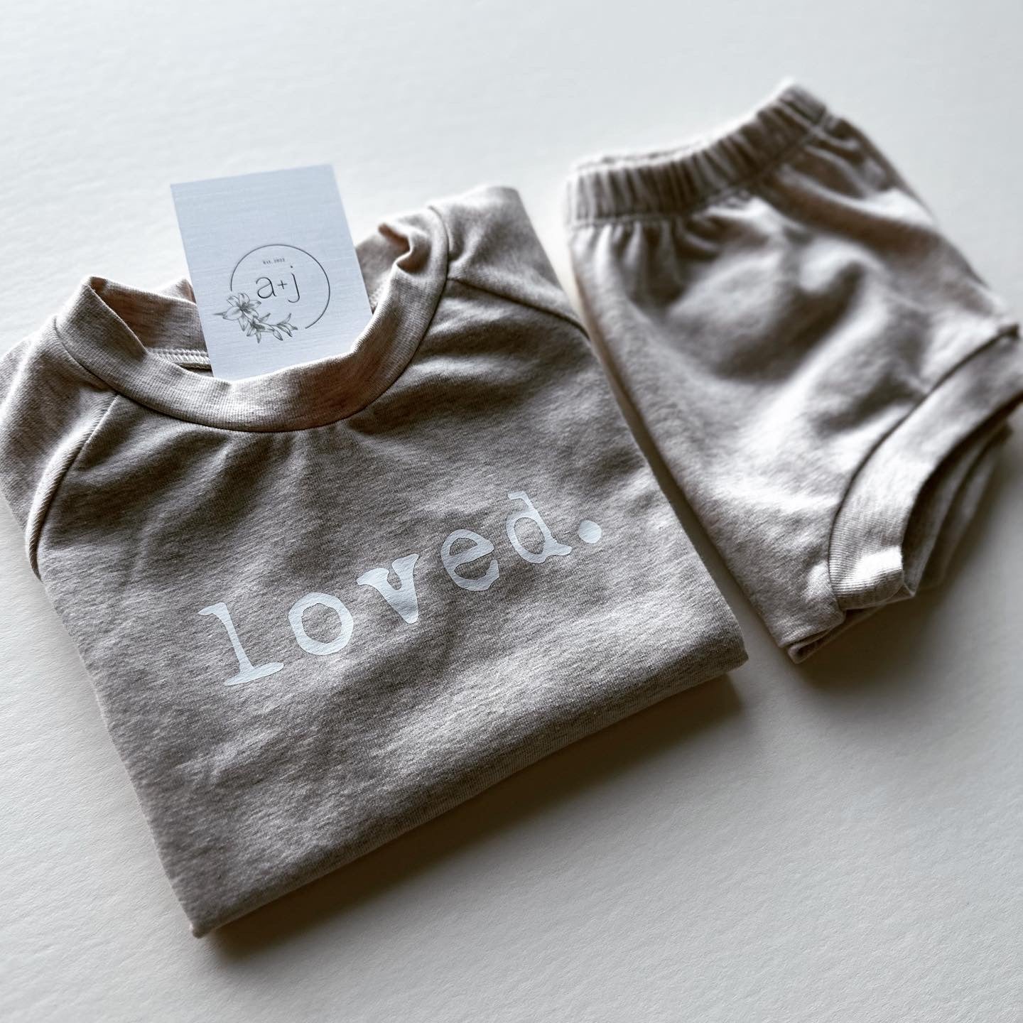 "Loved" Oatmeal Shorties