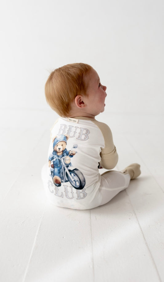 BUB Club Zipper Romper