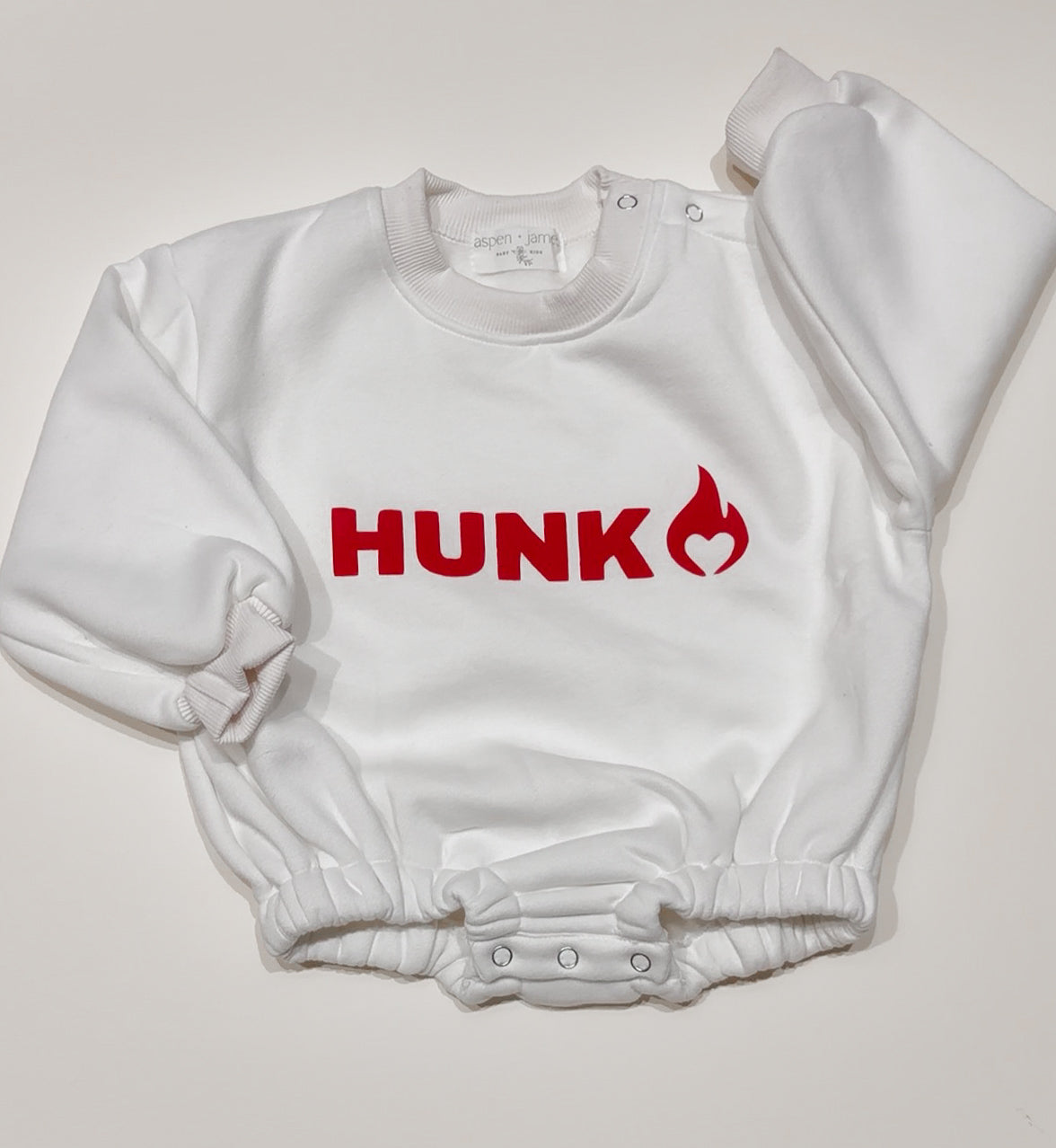 HUNK - Sweatshirt Bubble Romper