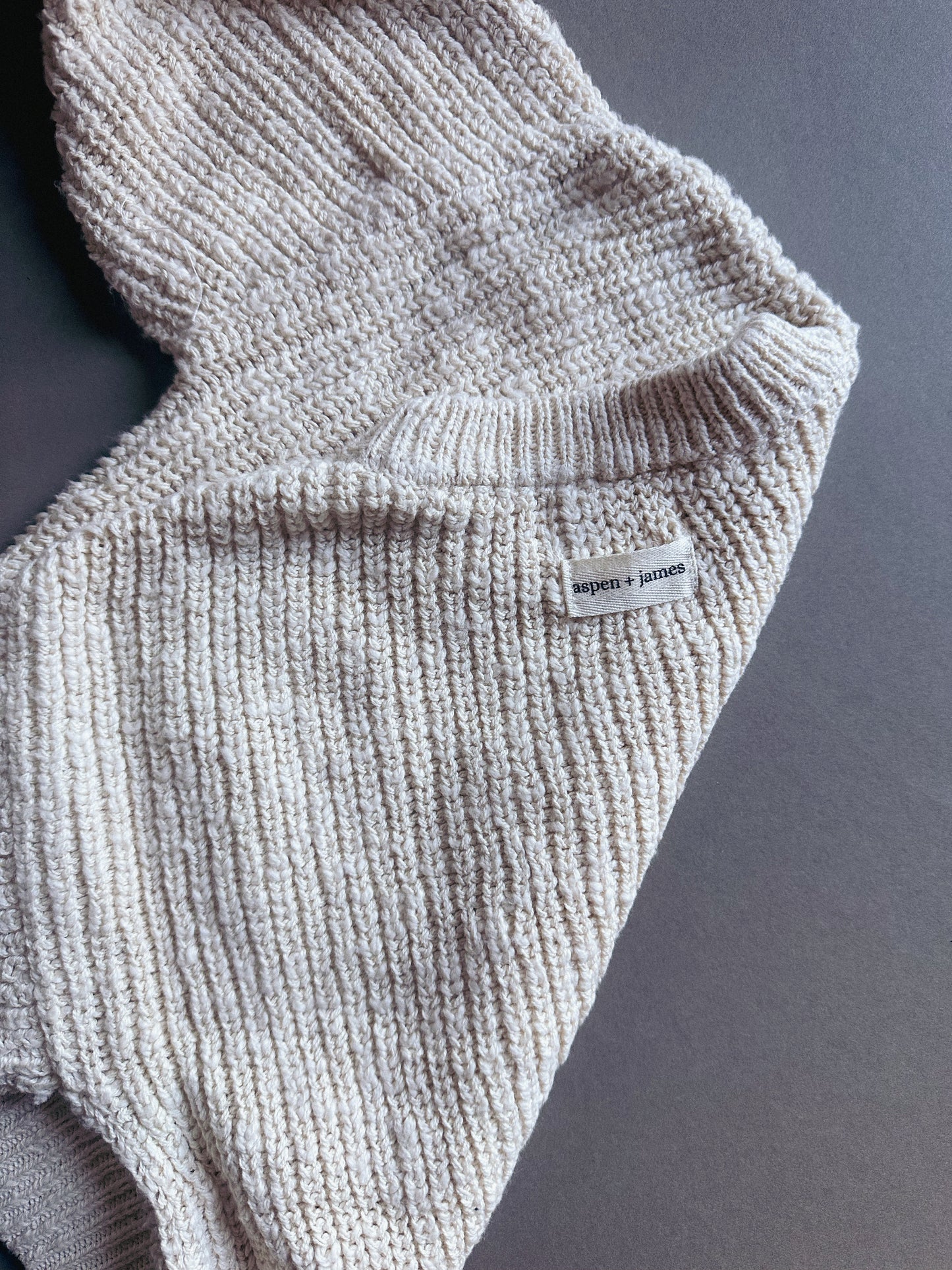 Chunky-knit Sweater - Vanilla Cream