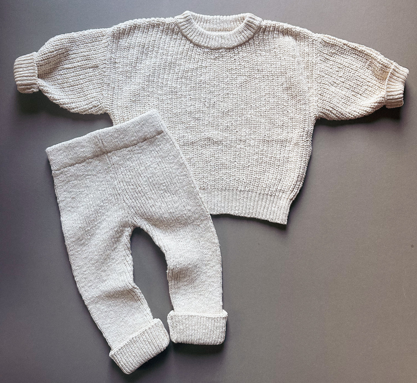 Chunky-knit Sweater - Vanilla Cream