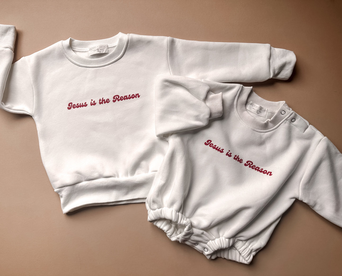 Jesus is the Reason - Sweatshirt Romper