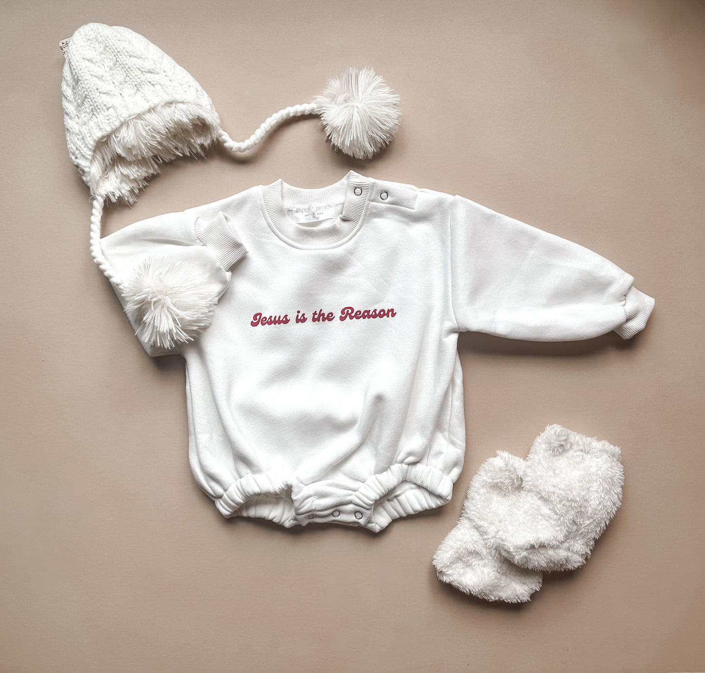 Jesus is the Reason - Sweatshirt Romper
