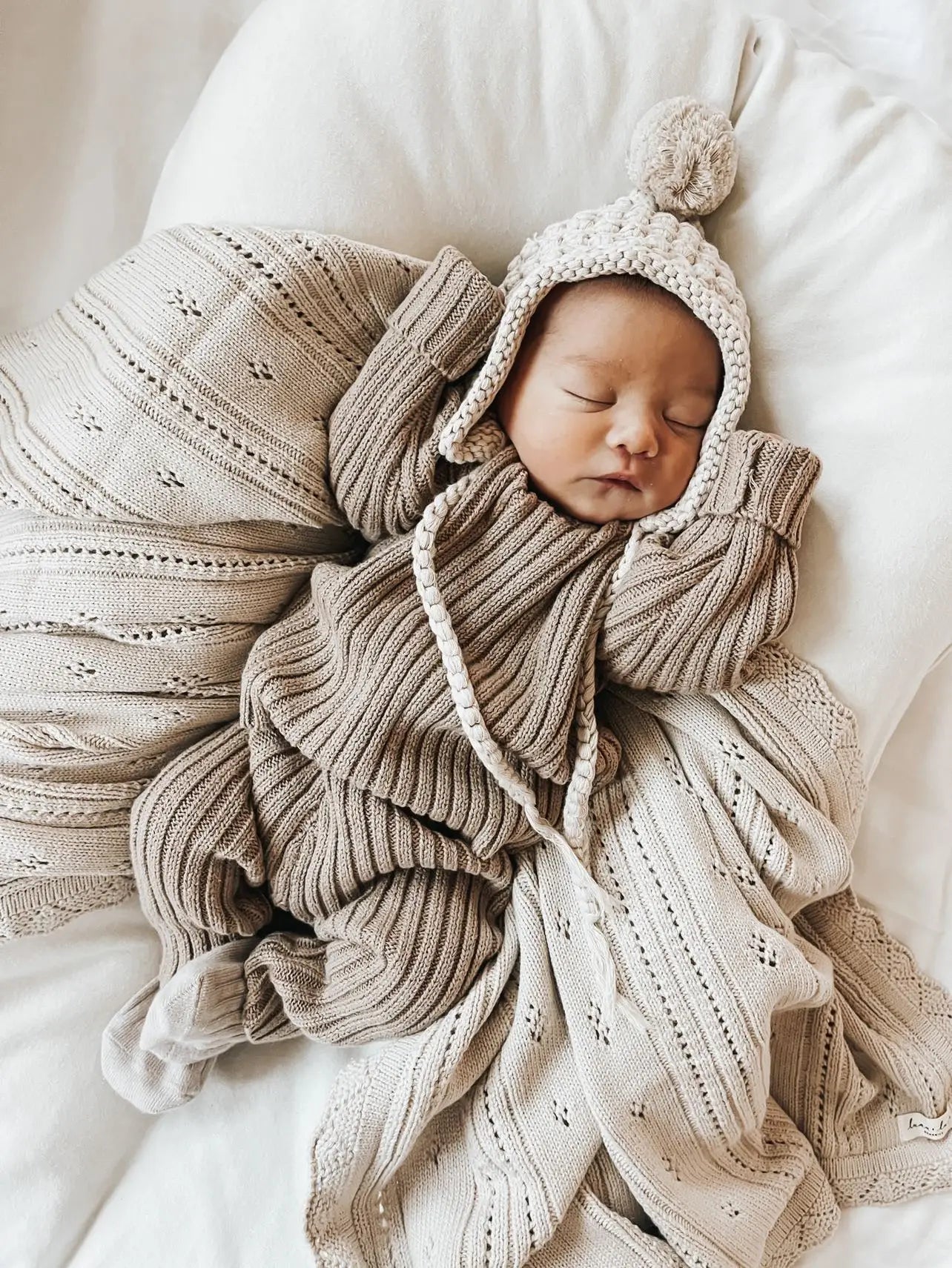 Organic Chunky Rib Leggings - Acorn