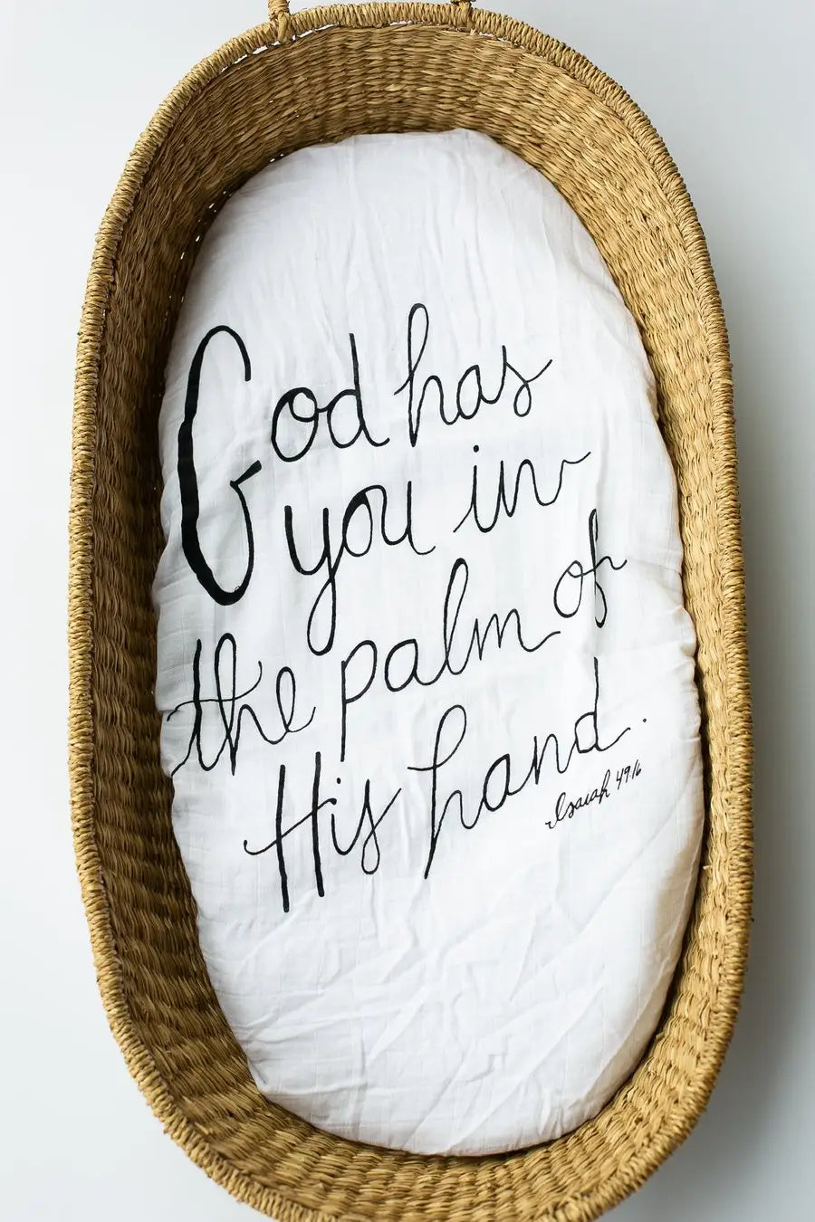 Moses Basket/Bassinet/Small Cover - Isaiah 49:16