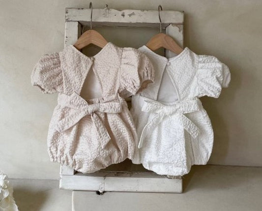 Blaire Jacquard Romper