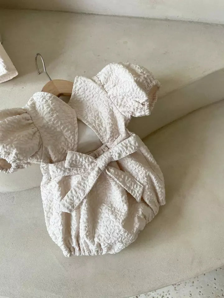 Blaire Jacquard Romper