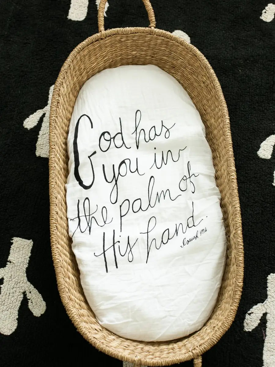 Moses Basket/Bassinet/Small Cover - Isaiah 49:16