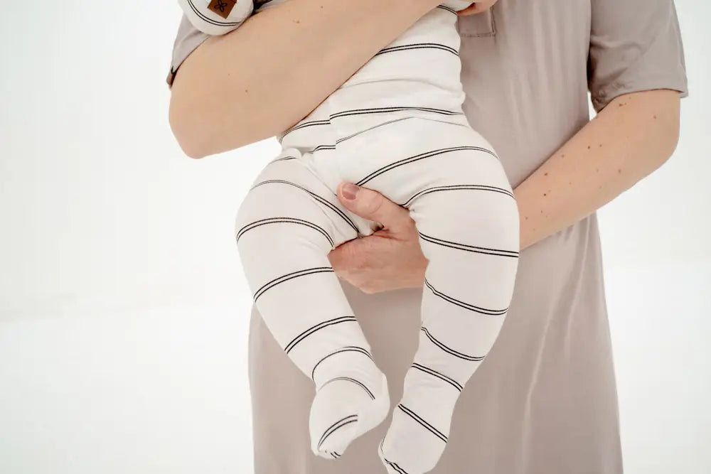 Top & Bottom Baby Lounge Set - Striped