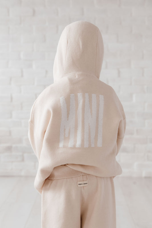 MINI - Softest Knit Set in Cafe Au Lait