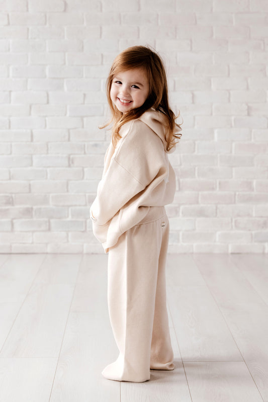 MINI - Softest Knit Set in Cafe Au Lait
