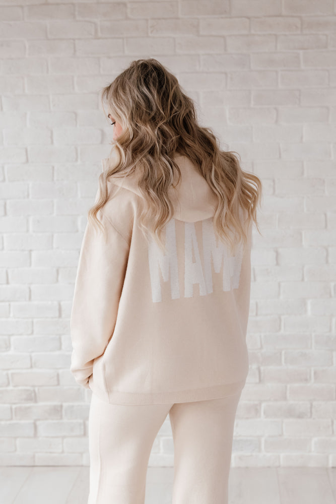 MAMA - Softest Knit Set in Cafe Au Lait