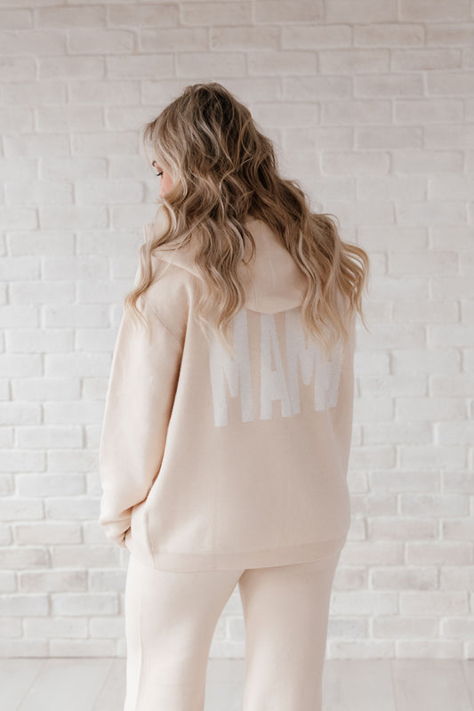 MAMA - Softest Knit Set in Cafe Au Lait