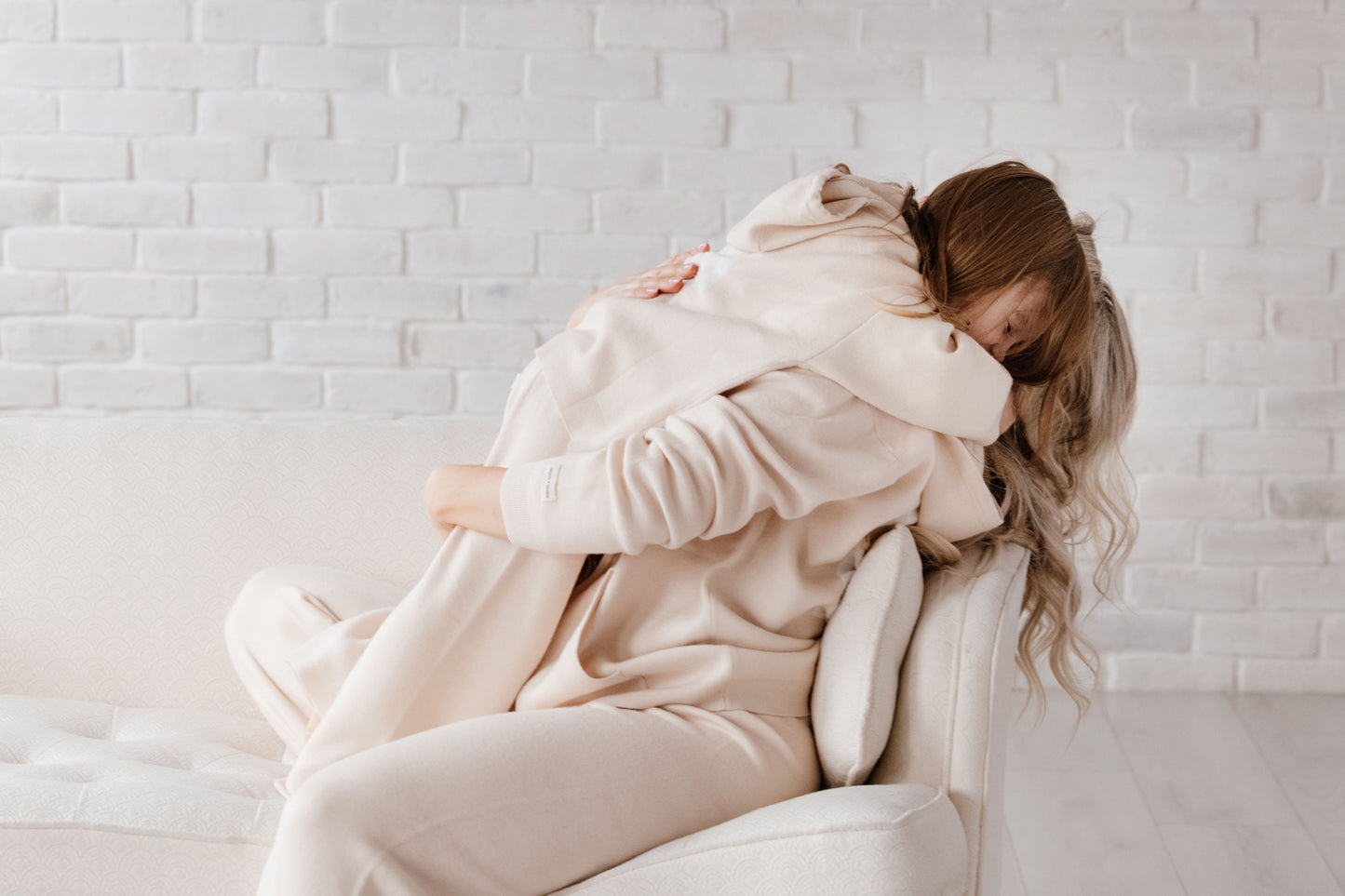 MAMA - Softest Knit Set in Cafe Au Lait