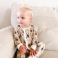 Peace & Skeletons Bamboo Romper - Aspen and James Label