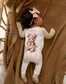 Girls RULE Zipper Romper