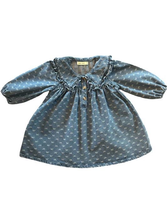 Bow Denim - Dress