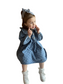 Bow Denim - Dress