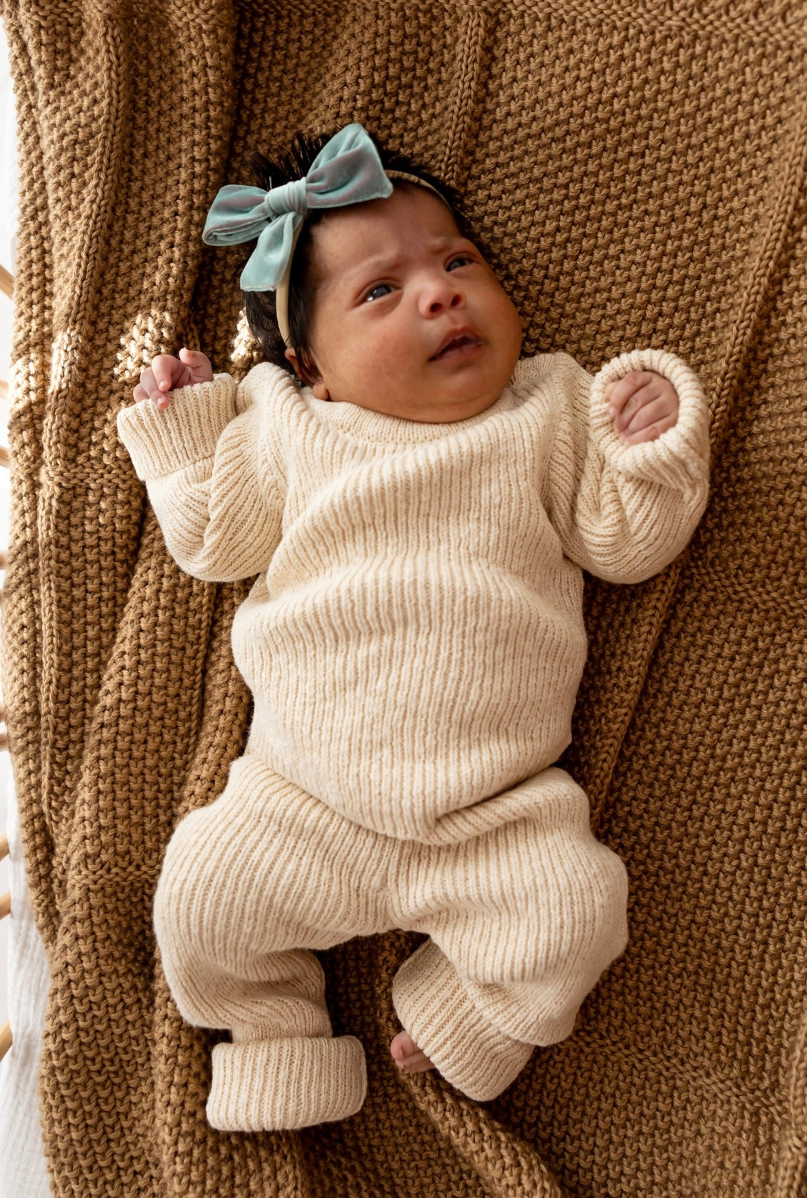 100% Cotton Knit Separates - Vanilla Cream