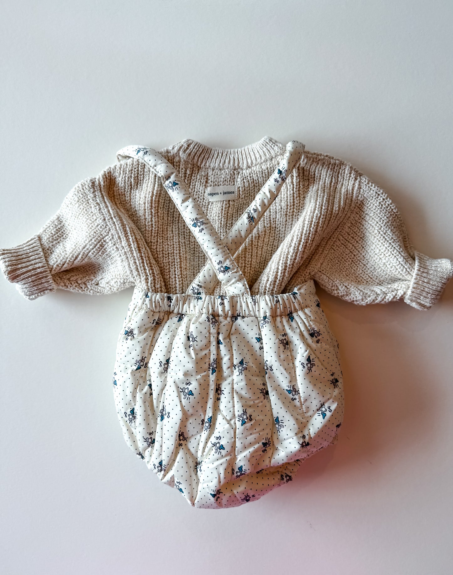 Minky-Lined Bubble Romper