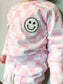 Make Me Smile Check Set - Pink