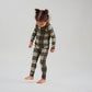 Henley Lounge Set - Winter Plaid