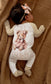 Girls RULE Zipper Romper