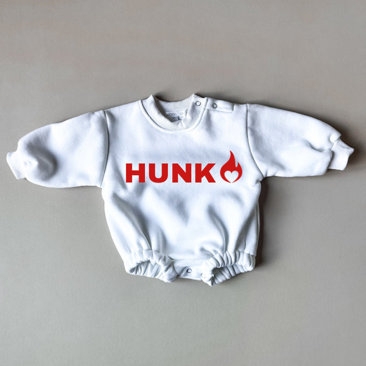 HUNK - Sweatshirt Bubble Romper