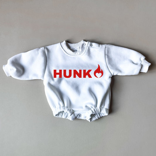 HUNK - Sweatshirt Bubble Romper