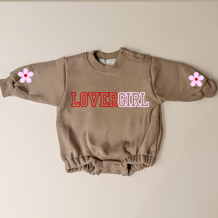 LoverGirl - Sweatshirt Bubble Romper