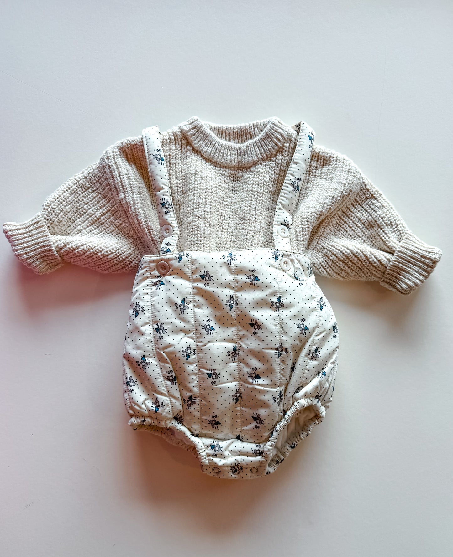 Minky-Lined Bubble Romper