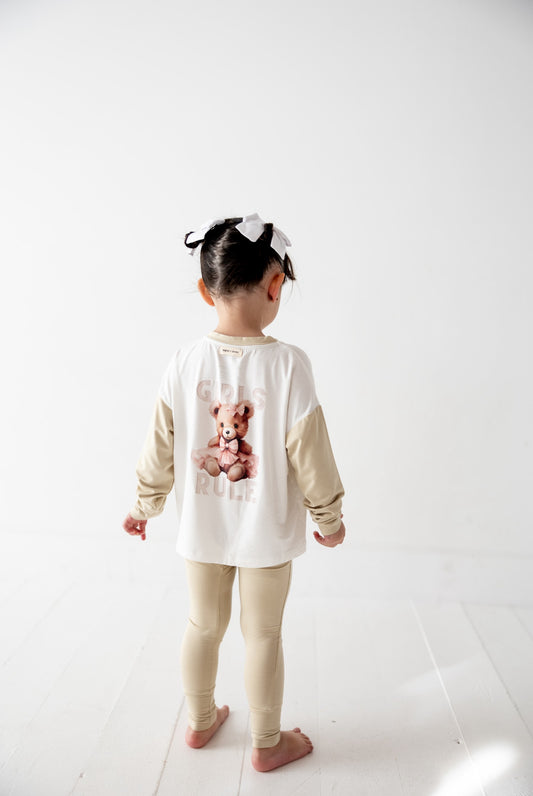 Girls RULE Henley Lounge Set - Toddler