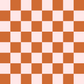 Pink Rust Check Bamboo Romper - Aspen and James Label