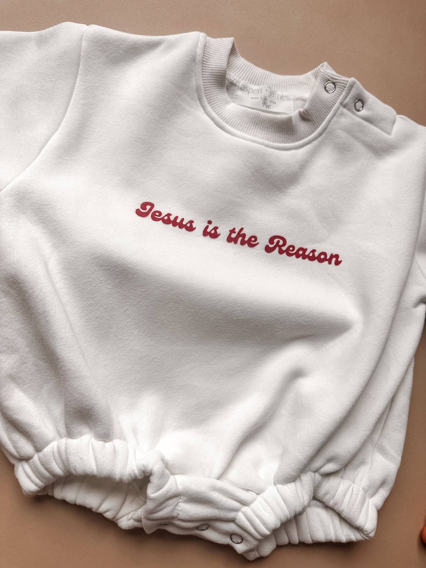 Jesus is the Reason - Sweatshirt Romper