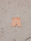 Ribbed Bike Short - Clay