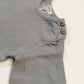 Ribbed Muslin Short Set - Slate