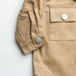 Cotton Denim Jacket in Macchiatto
