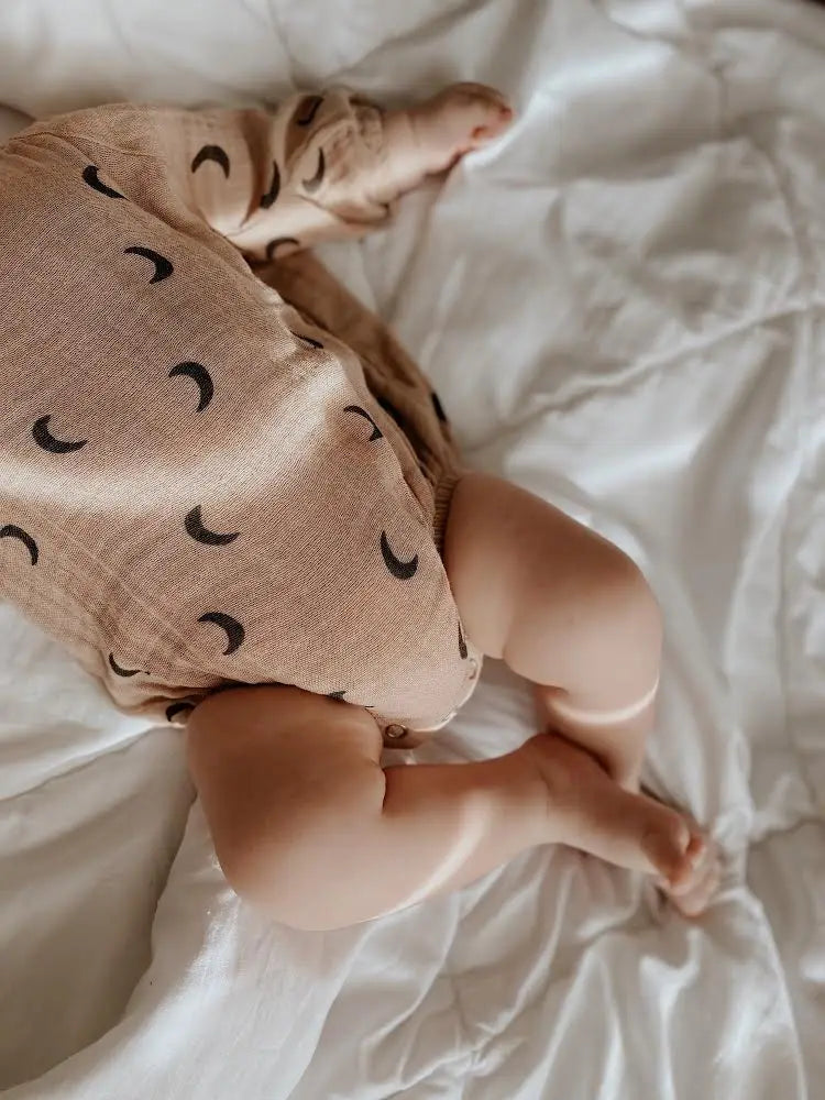 Organic Brown Bunny Muslin Newborn Set