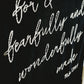"Fearfully and Wonderfully Made" Throw Blanket