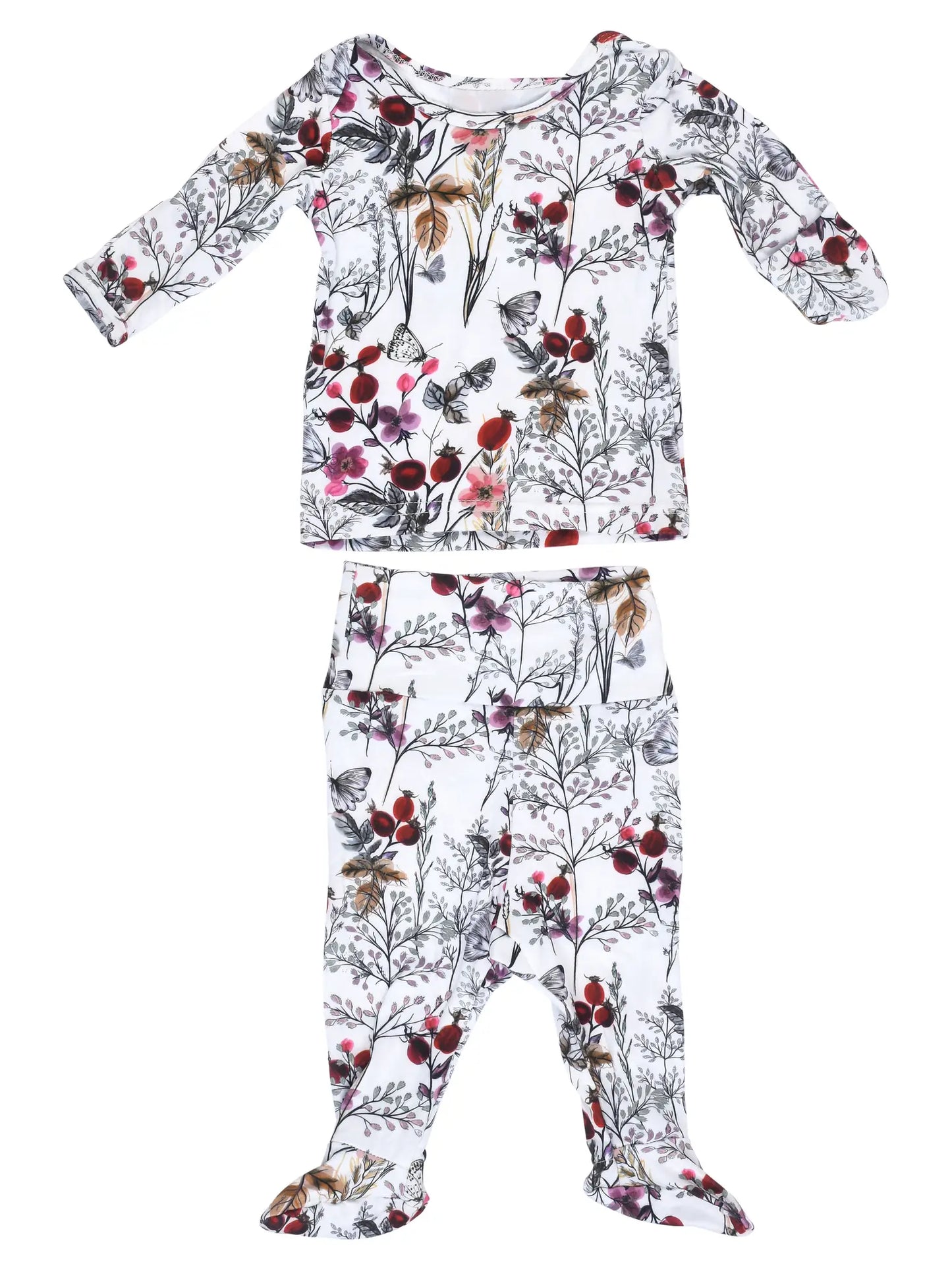 Floral Two-Piece Jammies/Loungewear