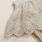 Ivory Eyelet Bubble Romper