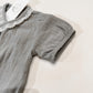 Short Sleeve Muslin & Lace Bodysuit