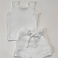 Summer Knit Singlet & Shorts
