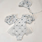 Puff Sleeve Tutu Swim Set - Blue Belle