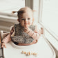 Silicone Crumb-Catcher Bib - Leopard