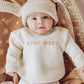 Stay Cozy two-piece Sweat Set in Oat Milk