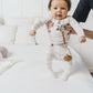 Top & Bottom Baby Lounge Set - Striped