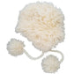 Huggalugs Cream Cozy Earflap Beanie