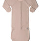 Organic Cotton Convertable Gown - Blush